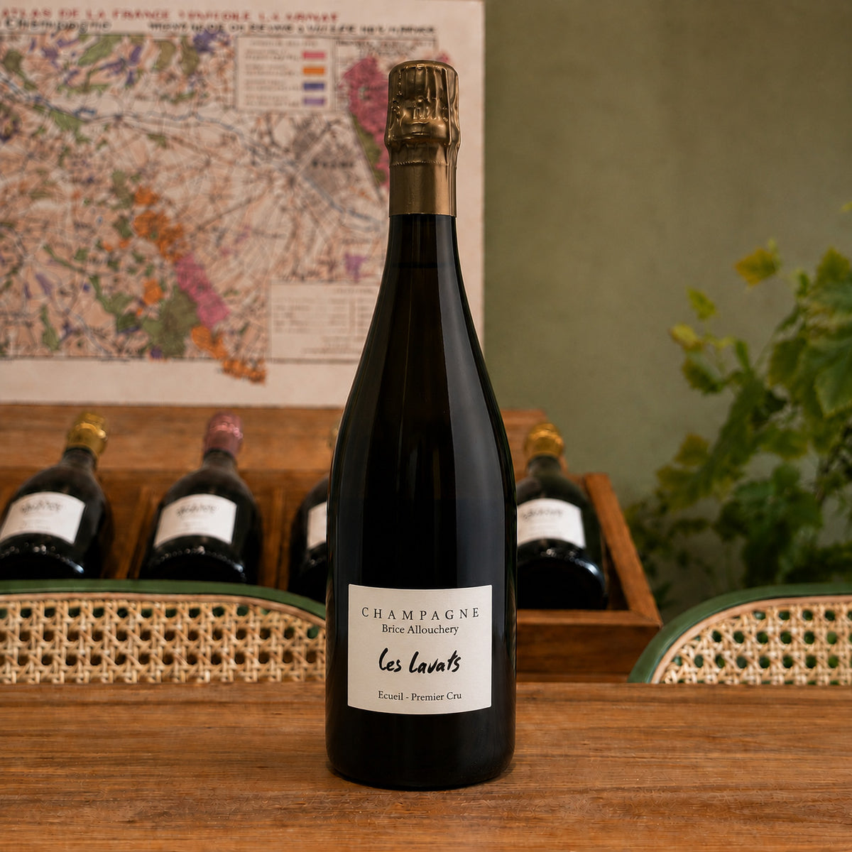 Bouteille de champagne Brice Allouchery Les Lavats, Premier Cru 2020 – Blanc de Noirs