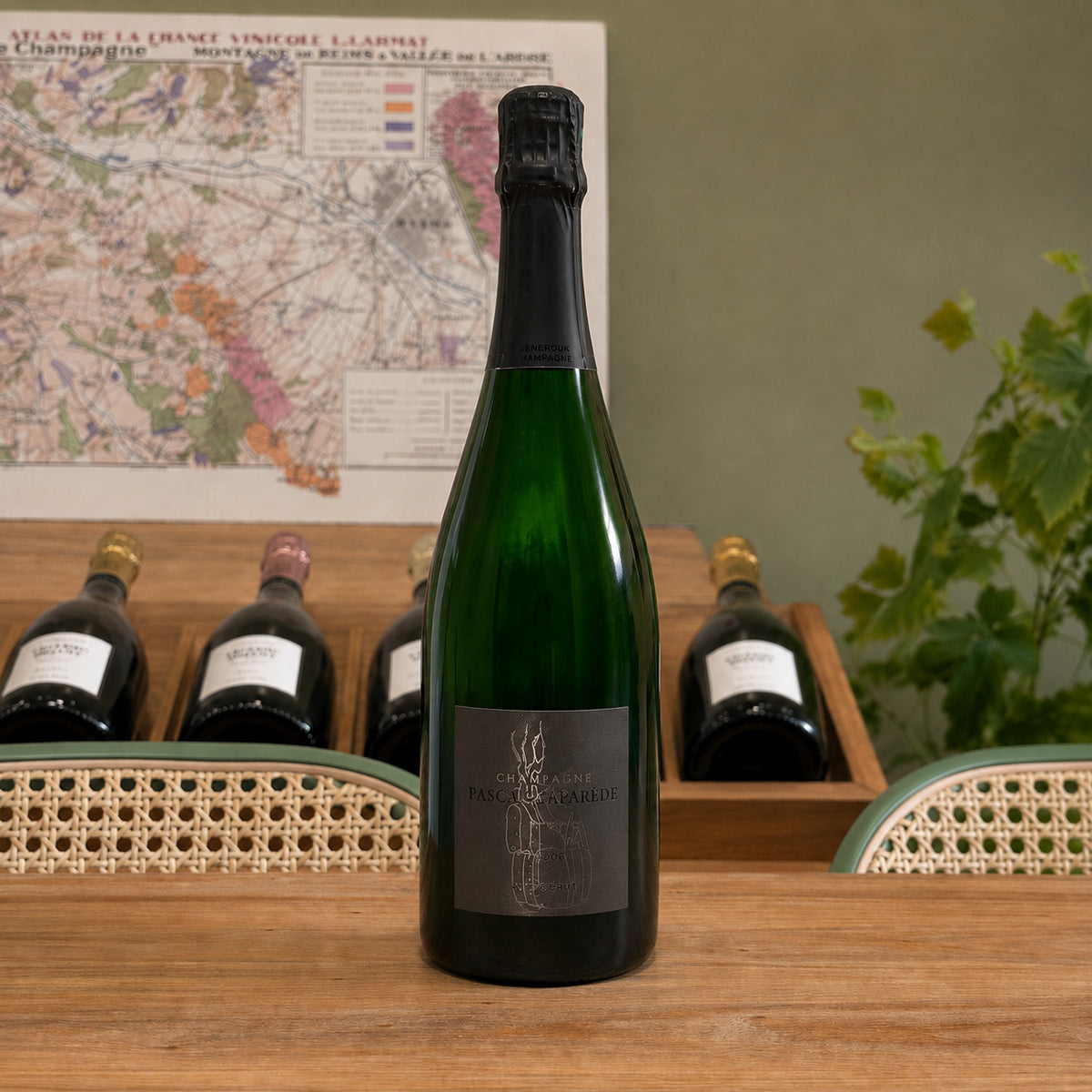 Bouteille de champagne Agrapart 7 Crus – Assemblage