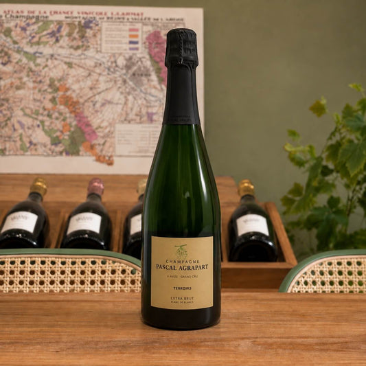 Bouteille de champagne Agrapart Terroirs, Grand Cru – Blanc de Blancs