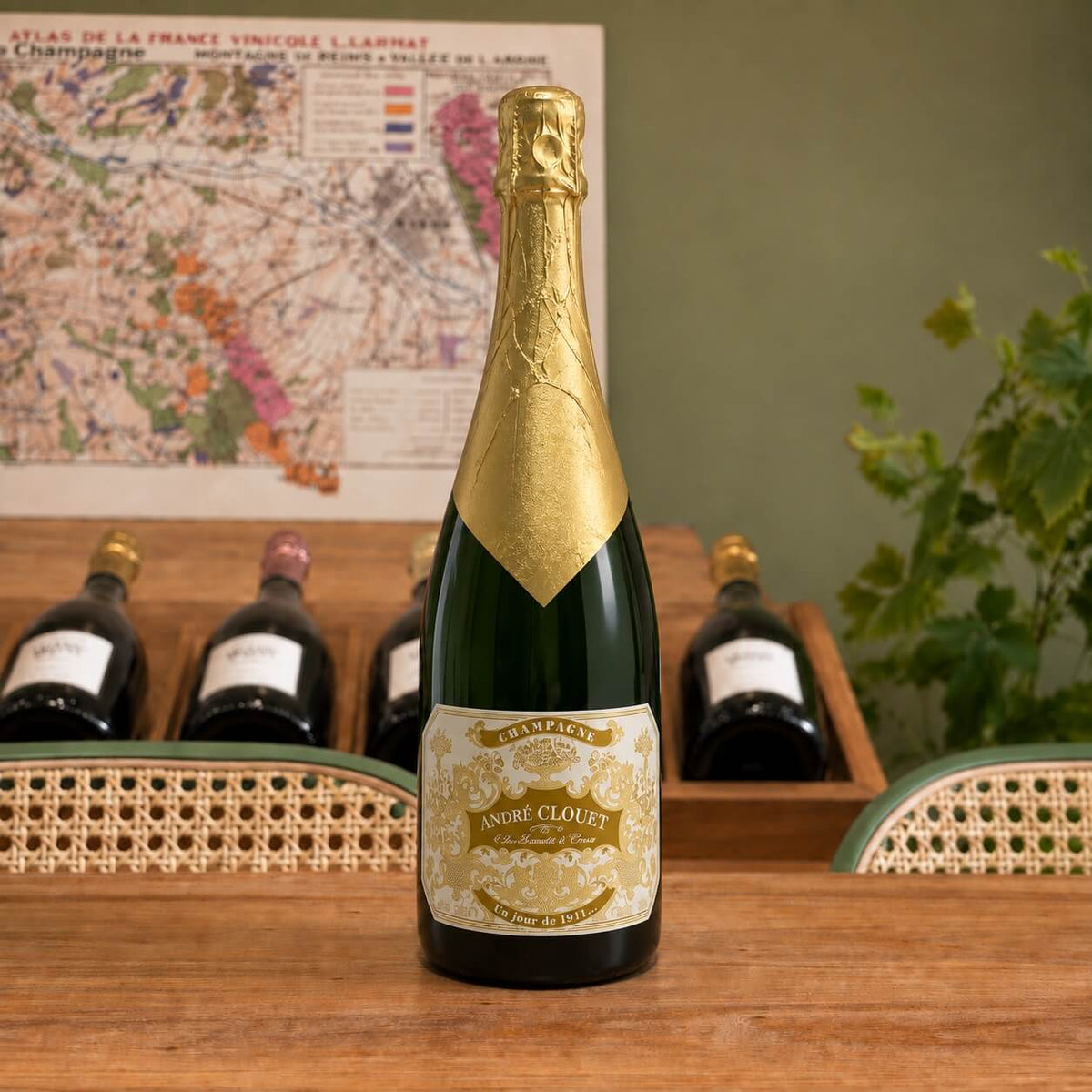 Bouteille de champagne André Clouët Un Jour de 1911 – Blanc de Noirs