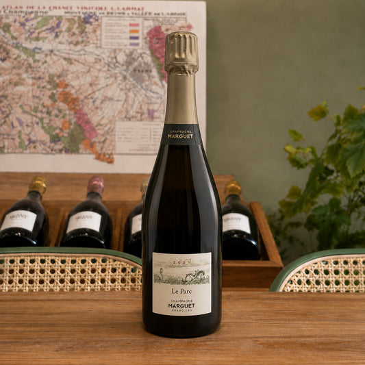 Bouteille de champagne Benoît Marguet Le Parc, Grand Cru 2021 – Blanc de Blancs