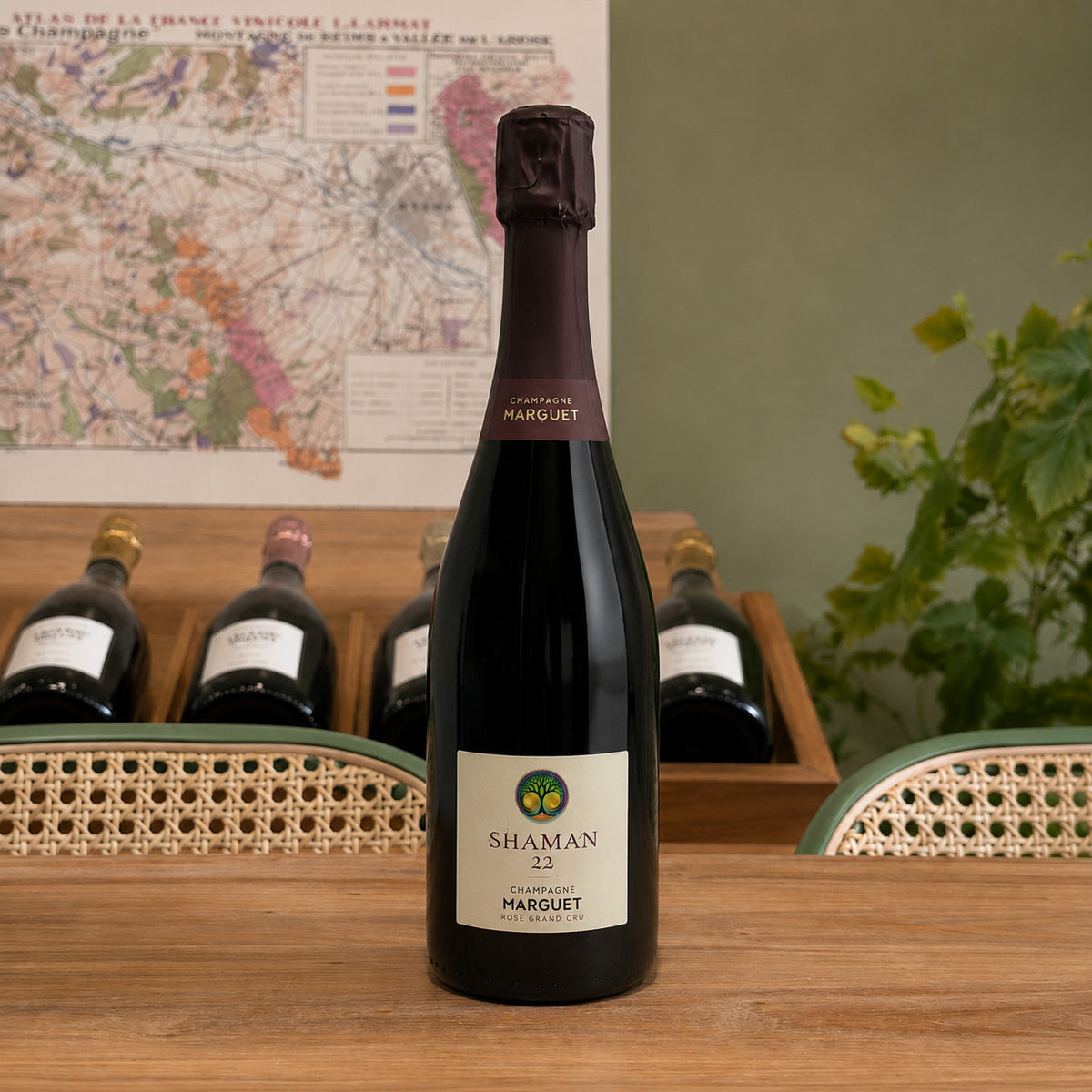 Bouteille de champagne Benoît Marguet Shaman Rosé, Grand Cru 2022