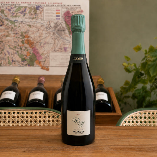 Bouteille de champagne Benoît Marguet Verzy, Grand Cru 2021 – Blanc de Noirs