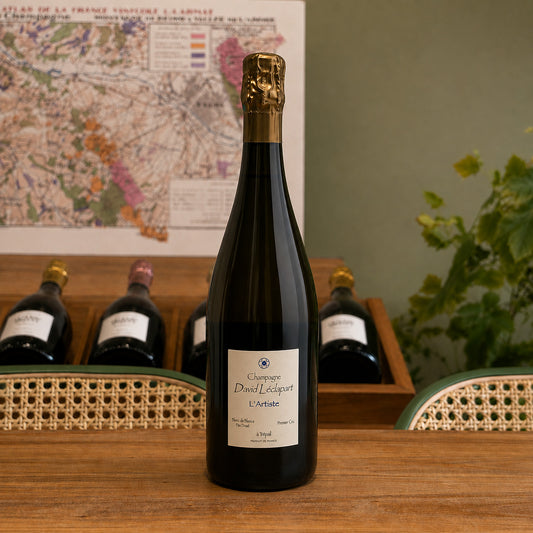 Bouteille de champagne David Léclapart L'Artiste 2022 – Blanc de Blancs