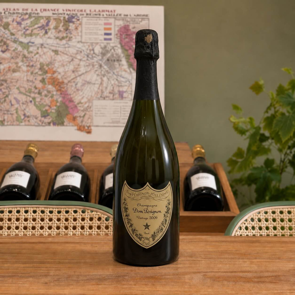 Bouteille de champagne Dom Pérignon 2006 – Assemblage