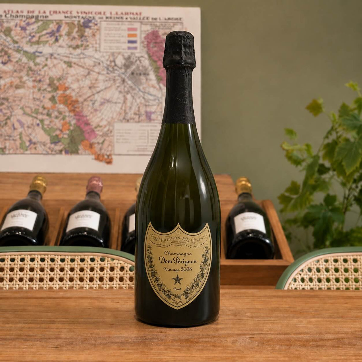 Bouteille de champagne Dom Pérignon 2008 – Assemblage