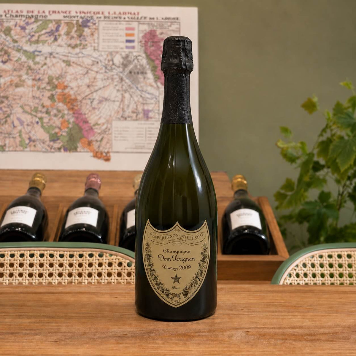 Bouteille de champagne Dom Pérignon 2009 – Assemblage