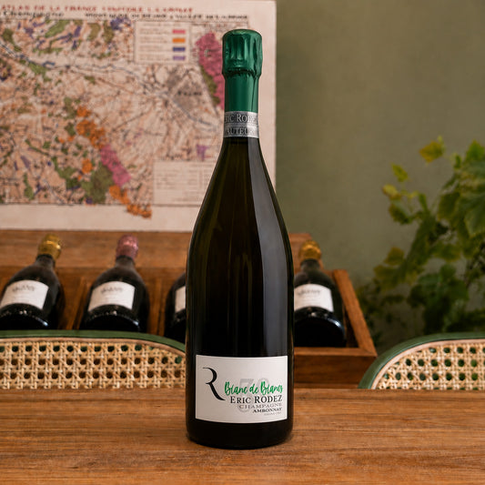 Bouteille de champagne Éric Rodez Blanc de Blancs N°39, Grand Cru