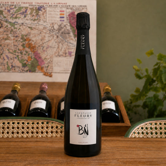 Bouteille de champagne Fleury Blanc de Noirs