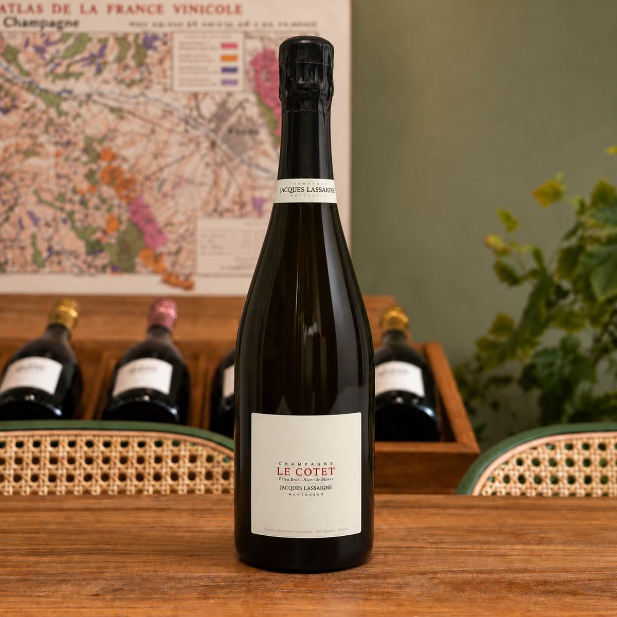 Bouteille de champagne Jacques Lassaigne Le Cotet – Blanc de Blancs