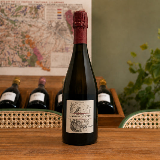 Bouteille de champagne Marie Courtin Efflorescence 2019 – Blanc de Noirs
