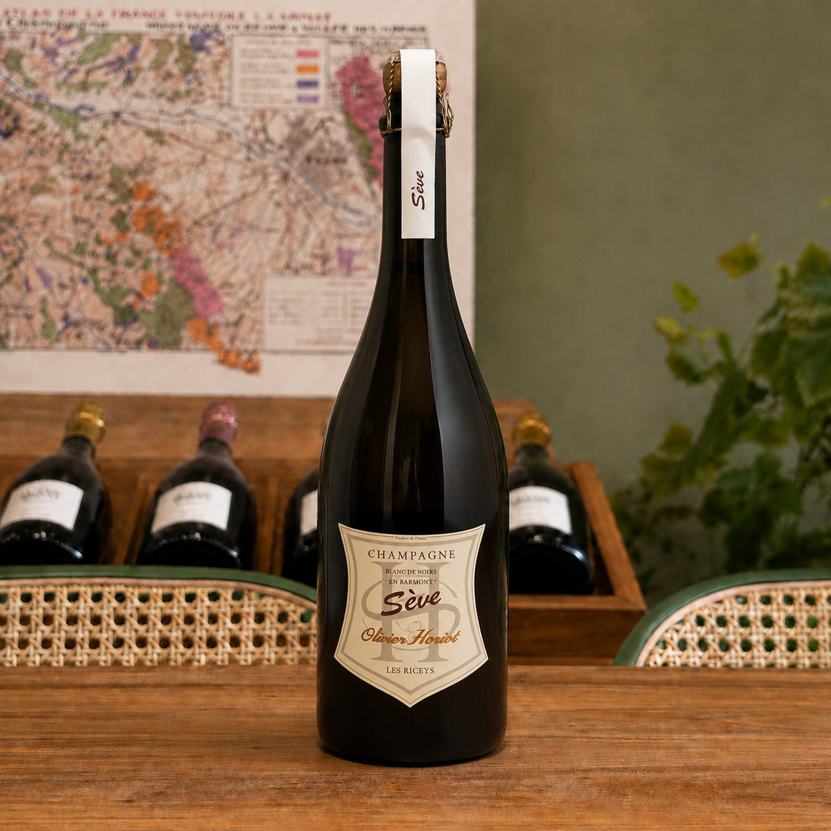 Bouteille de champagne Olivier Horiot Sève, Blanc de Noirs "En Barmont" 2019