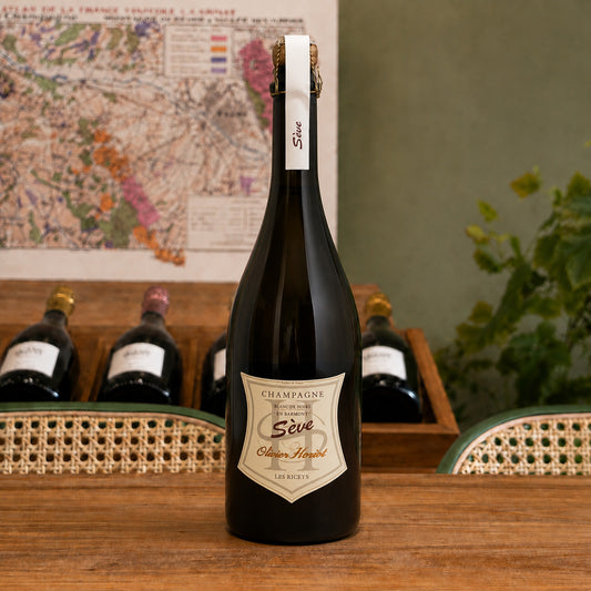 Bouteille de champagne Olivier Horiot Sève, Blanc de Noirs "En Barmont" 2019