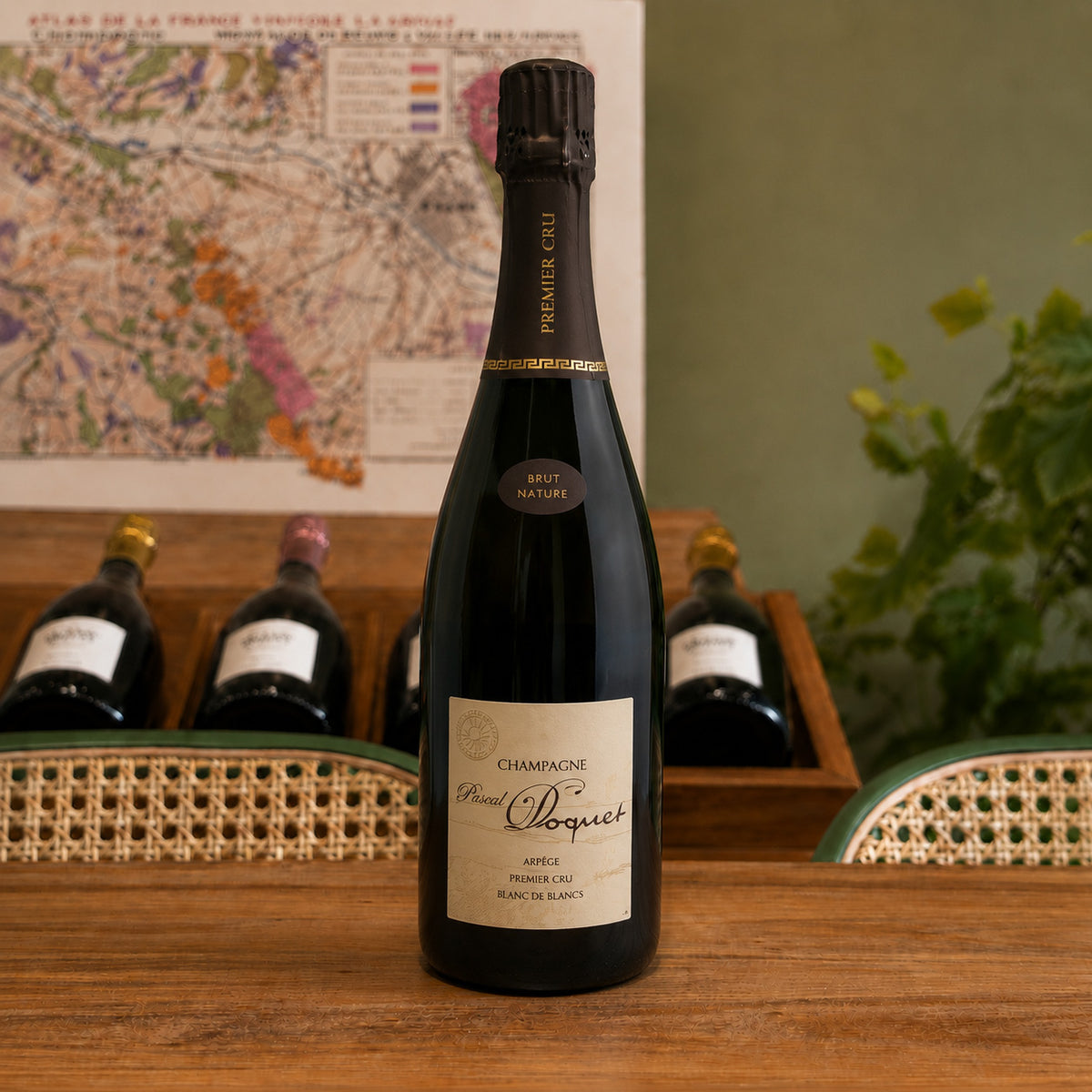 Bouteille de champagne Pascal Doquet Arpège, Blanc de Blancs, Premier Cru