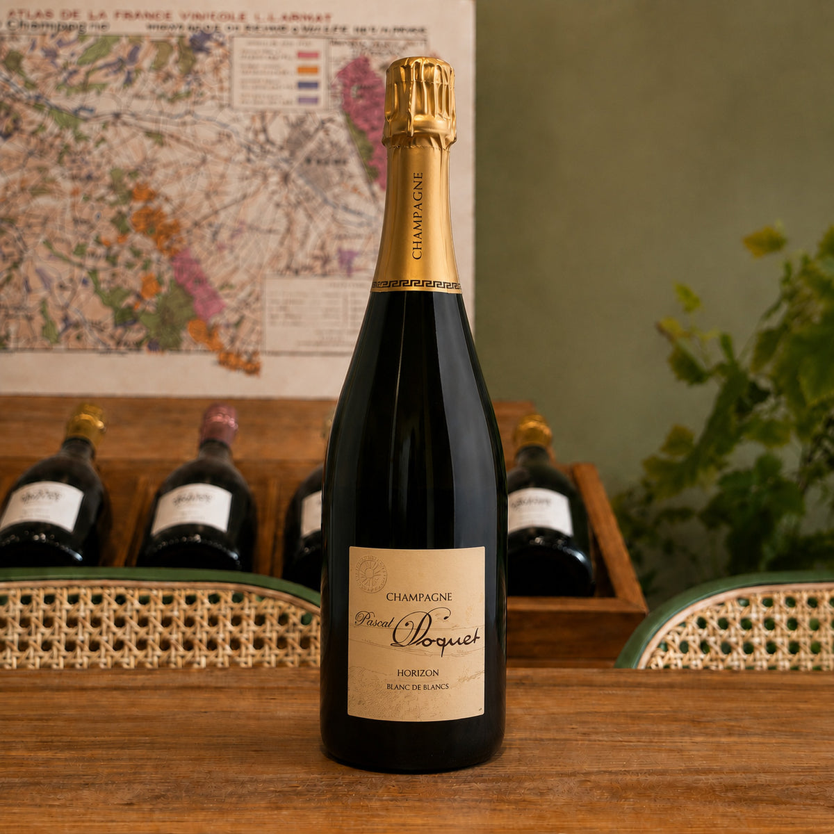 Bouteille de champagne Pascal Doquet Horizon, Blanc de Blancs