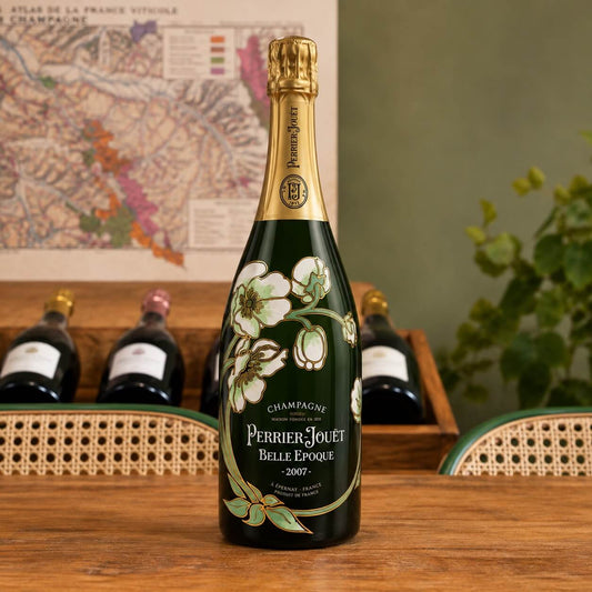 Bouteille de champagne Perrier-Jouët Belle Epoque 2007 – Assemblage