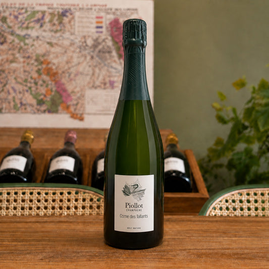 Bouteille de champagne Piollot Come des Tallants – Blanc de Noirs